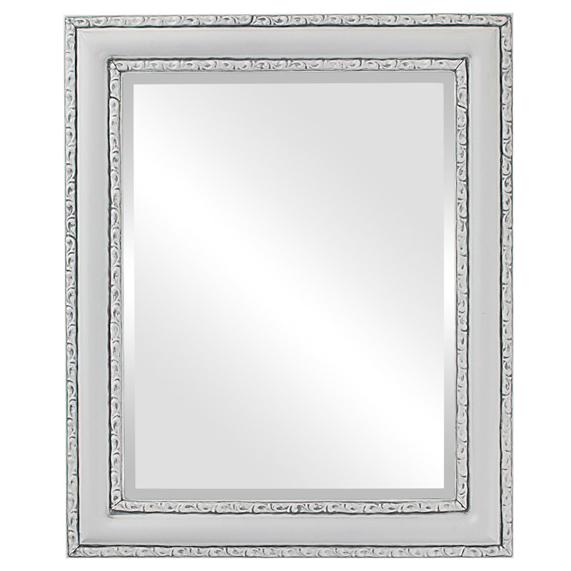 Miroir décoratif rectangulaire biseauté Workington, H 27 po x l 23 po