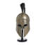 Cole and Iron Helmet Sculpture