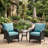  Outdoor Seat/Back Cushion Set of 2-158429538-158429540