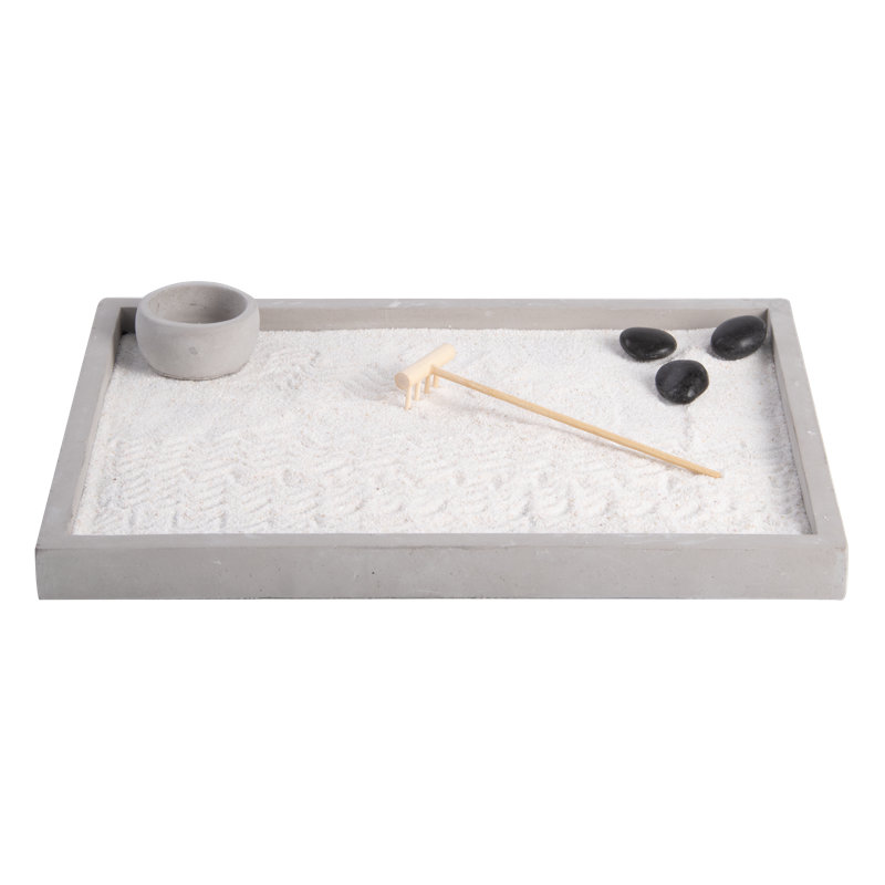 Zen Garden, 3.7cm H x 30.3cm W x 22.4cm D