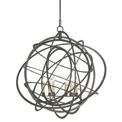 Genesis 6 - Light Dimmable Globe Chandelier