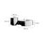 Table basse ronde en pierre supercristalline
