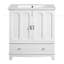 Meuble-lavabo 30 po avec lavabo en céramique-909929623