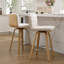 Tabouret de bar et de comptoir pivotant rembourré avec structure en bois massif-117007224-120328226