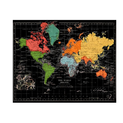 Around The World Print by Sofia Fox