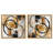 Sepia Orbit Set Canvas Modern Contemporary by Art Remedy-111801576-111801579