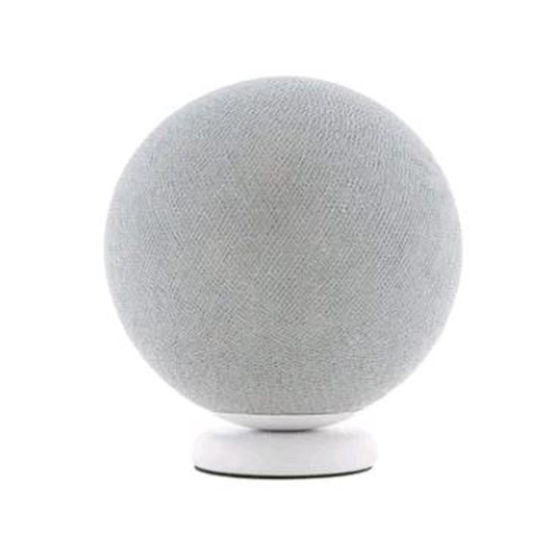 Lampe de table, H 12,2 po x l 12,2 po x P 12,2 po, Gris pierre