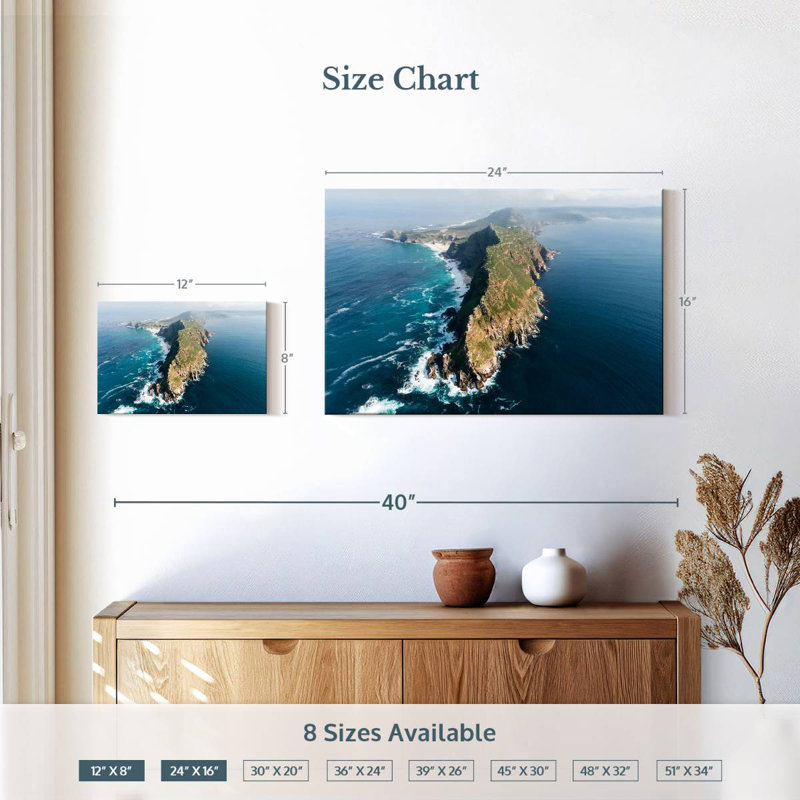 Gillard, Cape Point, Stone Island, H 16 po x l 24 po