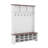 Home Hall Tree With Bench And Shoe Storage, Entryway Bench With Coat Rack, Adjustable Shoe Cubbies, Open Shelves And Hanging Hooks-125825430
