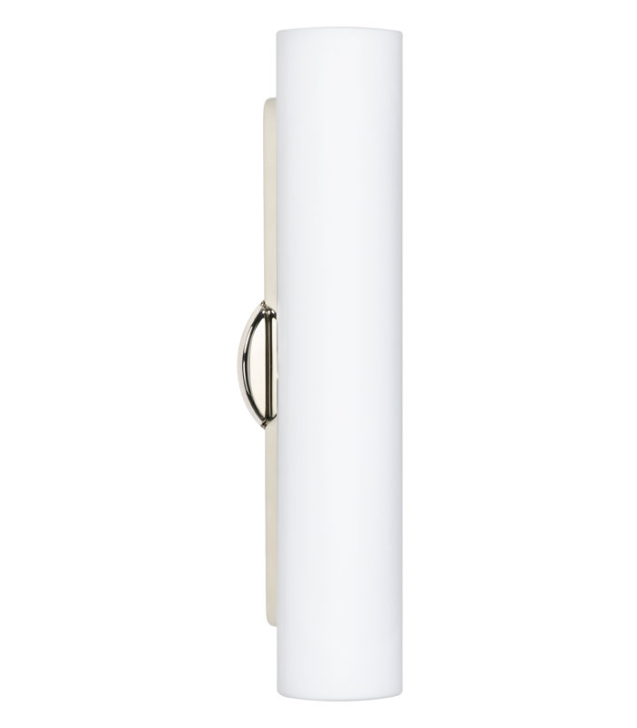 Flush Mounted Sconce, Incandescent, not included, Polished Nickel