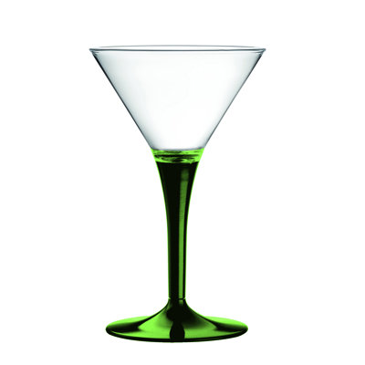 Polycarbonate Martini Glass - 12 Pieces