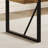 Rustic Industrial Rectangular Wood Dining Table For 4-6 Person, Thick Engineered Wood Color Tabletop And Black Metal Legs,Desk For Kitchen Dining Living Room-1270798355-1270798353