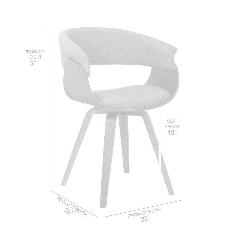 Chaise rembourrée Summer , Noyer, 6, Bleu