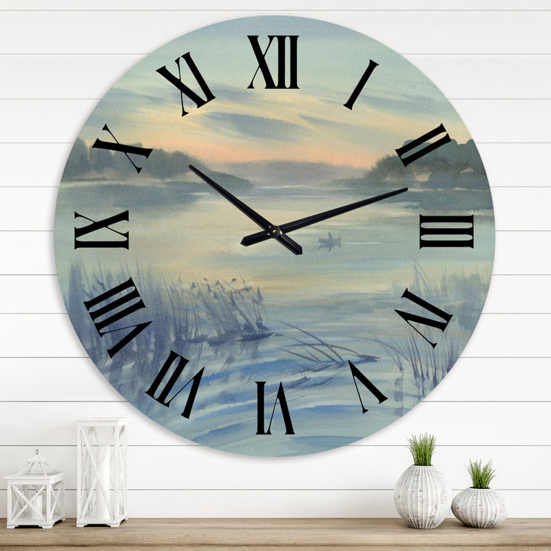 Horloge murale «Lake», Médium