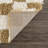 Atiran Checkered Plush Pile Brown Area Rug-1213568097