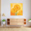 «Vibrant Yellow Blooms Vibrant Zinnia Flower Nature», art mural-129003996