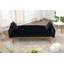 Canapé d'appoint en velours noir Coolmore-2019753056