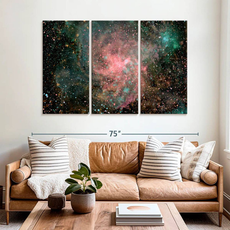 Oberle Galaxy, 28" H x 45" W