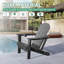 Chaise Adirondack, chaises d'extérieur pliantes avec porte-gobelet, chaise de patio-252066269-252066267