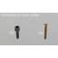 Ensemble de meuble-lavabo de salle de bain simple 44 po Aquilar-1795435608