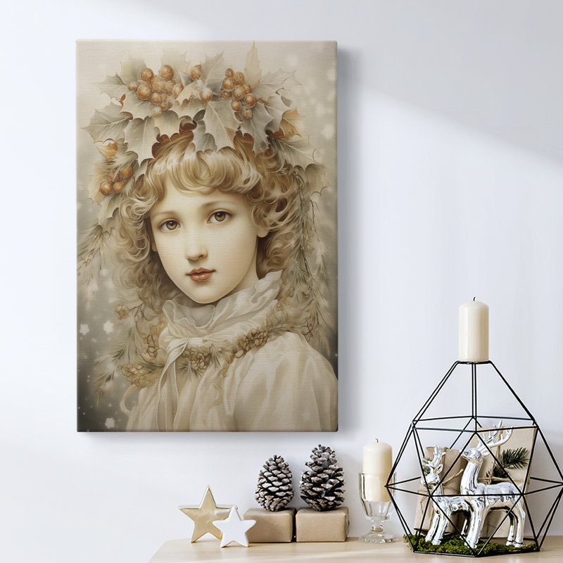 Art des Fêtes de Noël - Toile tendue avec châssis DCXCIV, H 18 po x l 12 po