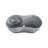 Carrara Gray Natural Marble Bathroom Vessel Sink-123428820