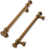 Laiton antique sélectionné
