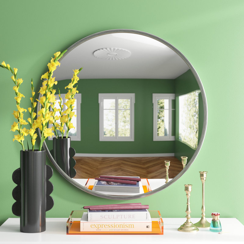 Metal Flat Wall Mirror