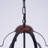 6-light Dimmable Geometric Chandelier
