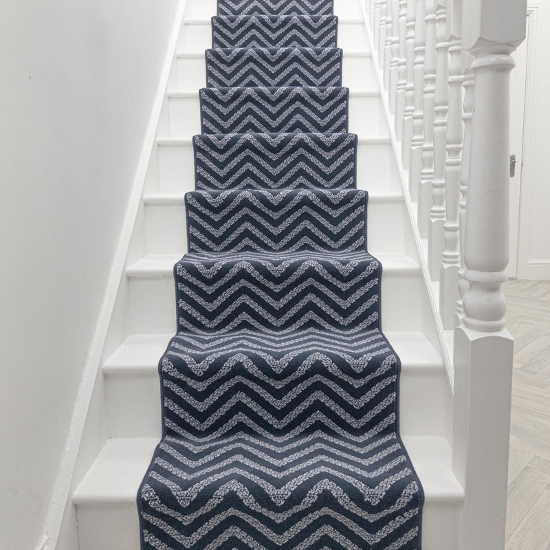 Stair Runner Striped Area Rug, Runner 70 x 450 cm
