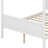 Wood Canopy Platform Bed-534843664
