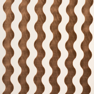 Tissu en velours Schumacher x Miles Redd The Wave