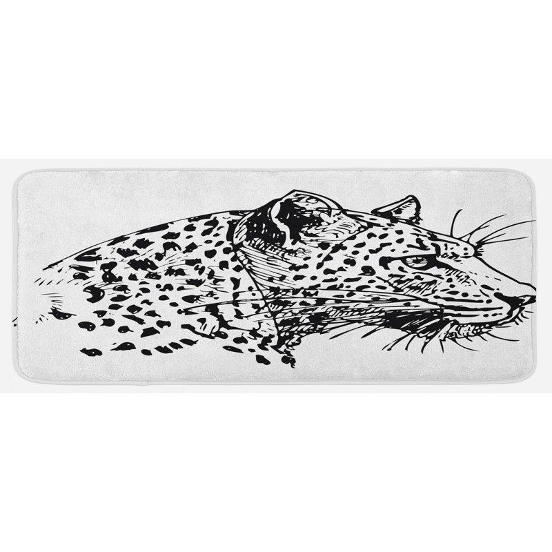Tapis de cuisine sketchy