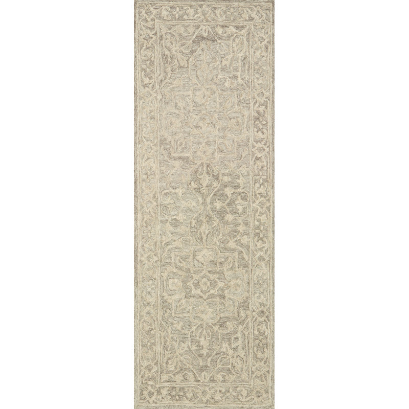 Darryl Wool Floral Indoor Rug, Runner 2'6" x 7'6"