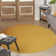 Mullican Sandy Solid Yellow Easy Care Indoor/Outdoor Area Rug