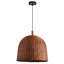Luminaire suspendu en rotin 3 lumières Caseyn