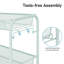 82.8cm H x 43.6cm W Book Cart-124587629
