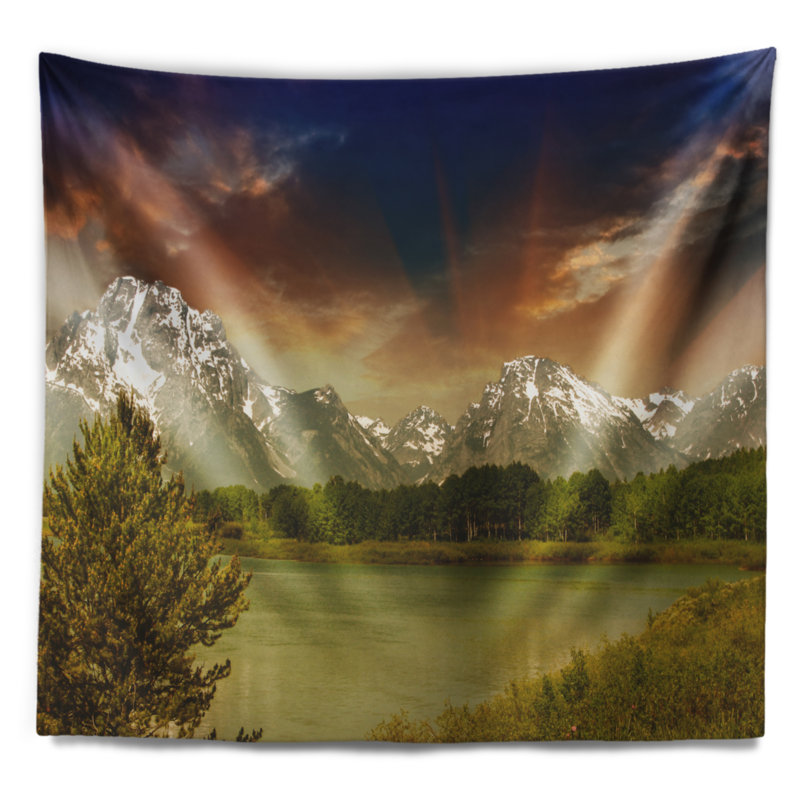 Polyester Tapestry, 50" H x 60" W