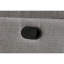 Canapé inclinable gris Sebring
