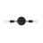 Modern Industrial Iron Armed Wall Sconce