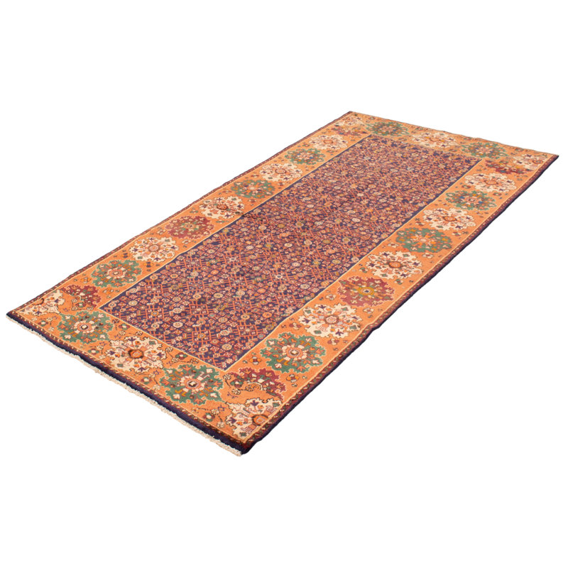Tapis bleu marine foncé 5 pi 0 po x 10 pi Nour