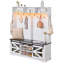 Dewitt avec DEL, rangement pour chaussures, tablettes réglables et 12 crochets de suspension