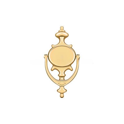 Door Knocker; Imperial; Lifetime Brass Finish