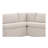 Gusella Slipcover Dining Banquette Beige 121In-127271397-127271399