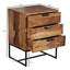 Adriann 50cm W Iron Bedside Table
