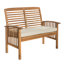 Solid Wood Acacia Outdoor Bench-342761462