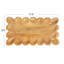 Scalloped Mango Wood Tray