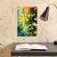 «Vibrant Autumn Ginkgo Abstract Forest Landscape», art mural-129475199