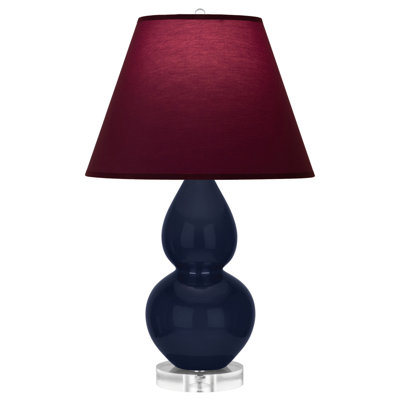 Petite lampe d'appoint à double gourde
