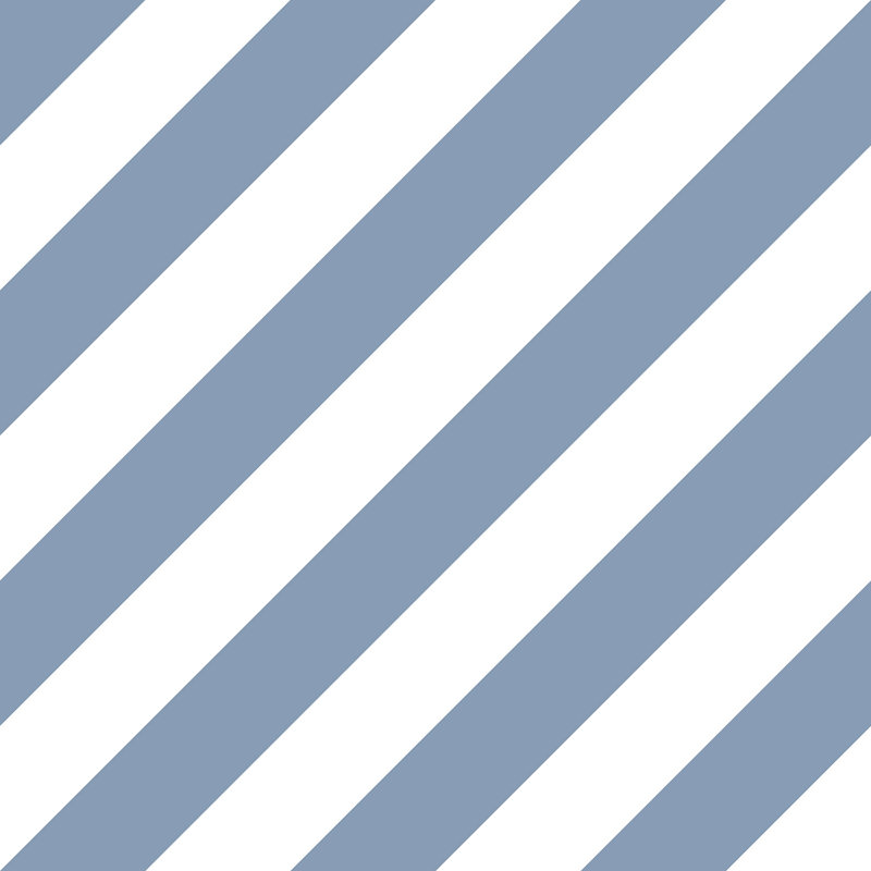 Dwen 10m x 52.8cm Matte Wallpaper Roll, Blue